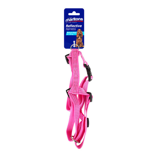 Reflective Harness 20Mm - Pink