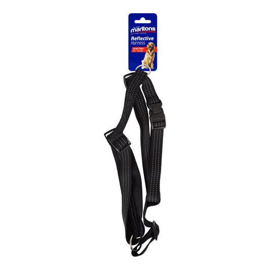 Reflective Harness 25Mm - Black