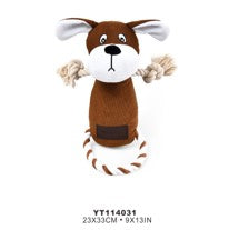 Dog Toy Polyester & Rope 23X33Cm