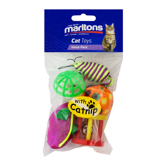 Value Pack Cat Toys Medium