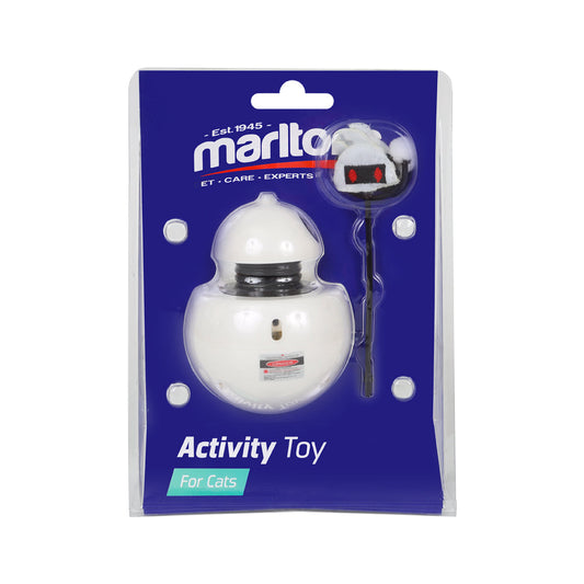 Marltons Cat Activity Toy 8.5X8.5X11Cm