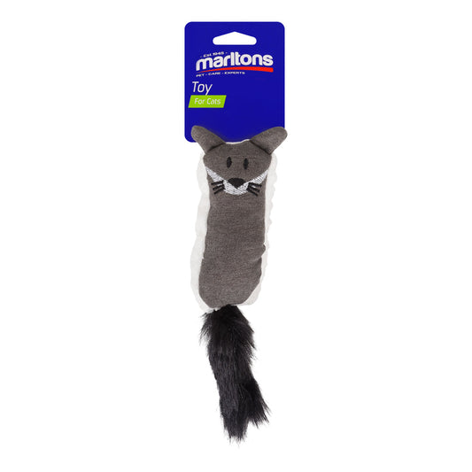 Marltons Cat Toy 1 Piece Fake Fur 39X6Cm