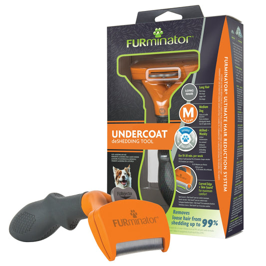 Long Hair Deshedding Tool For Medium Dogs