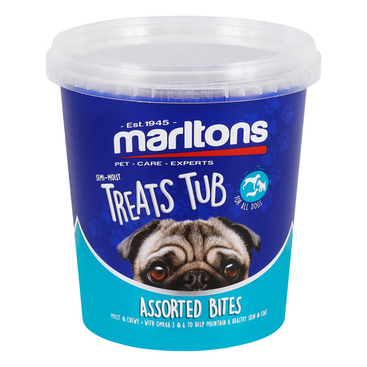 Marltons Semi Moist Assorted Bites Tub X 500G
