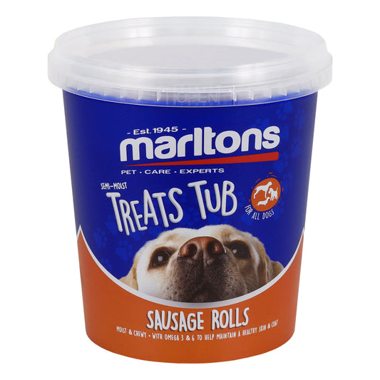 Marltons Semi Moist Sausage Rolls Tub X 500G