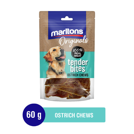 Marltons Ostrich Chews 60G