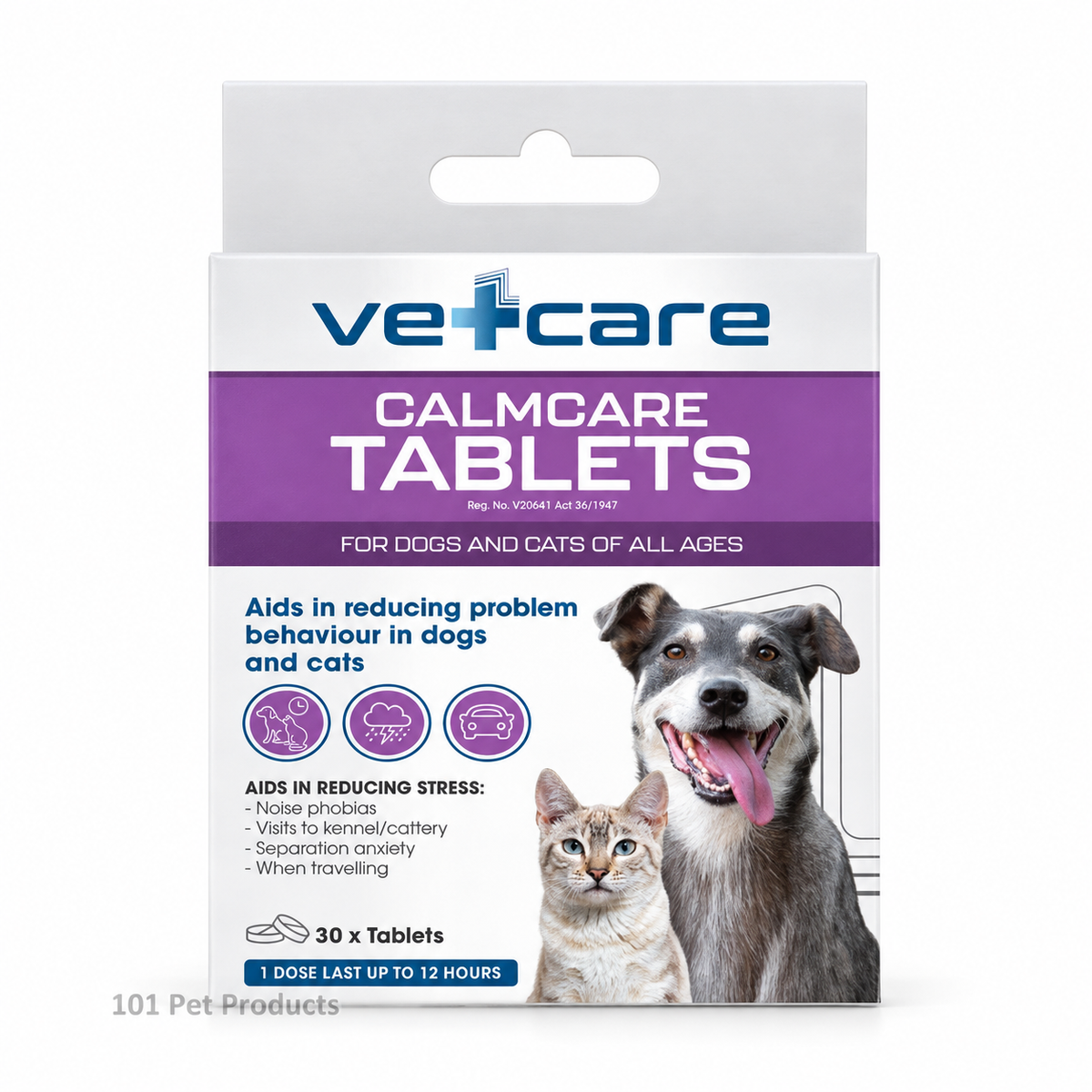 VetCare CalmCare Tablets for Dogs & Cats (30 Tablets)