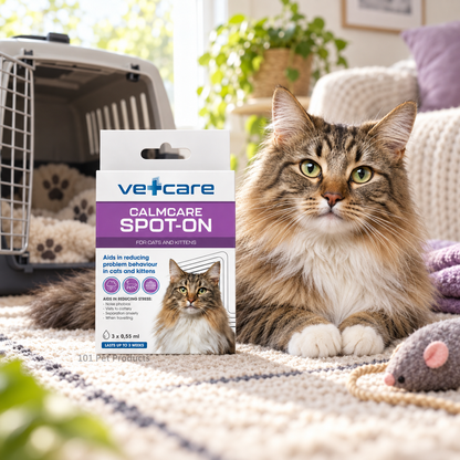 VetCare CalmCare Spot-On for Cats & Kittens (3 Pipettes)