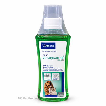 C.E.T. Aquadent Fresh Oral Rinse for Dogs & Cats (250 ml)