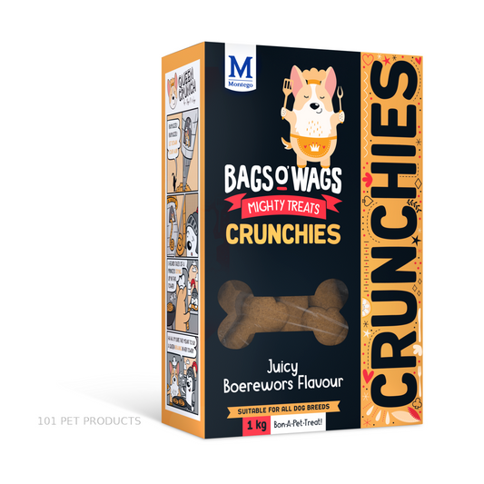 Bags O' Wags Crunchies - Boerewors