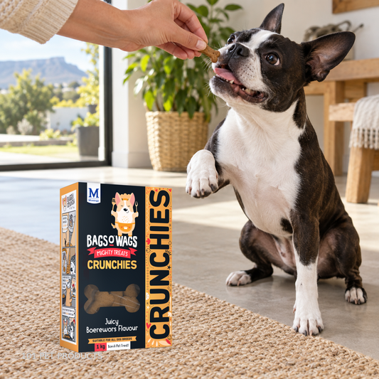 Bags O' Wags Crunchies - Boerewors lifestyle image