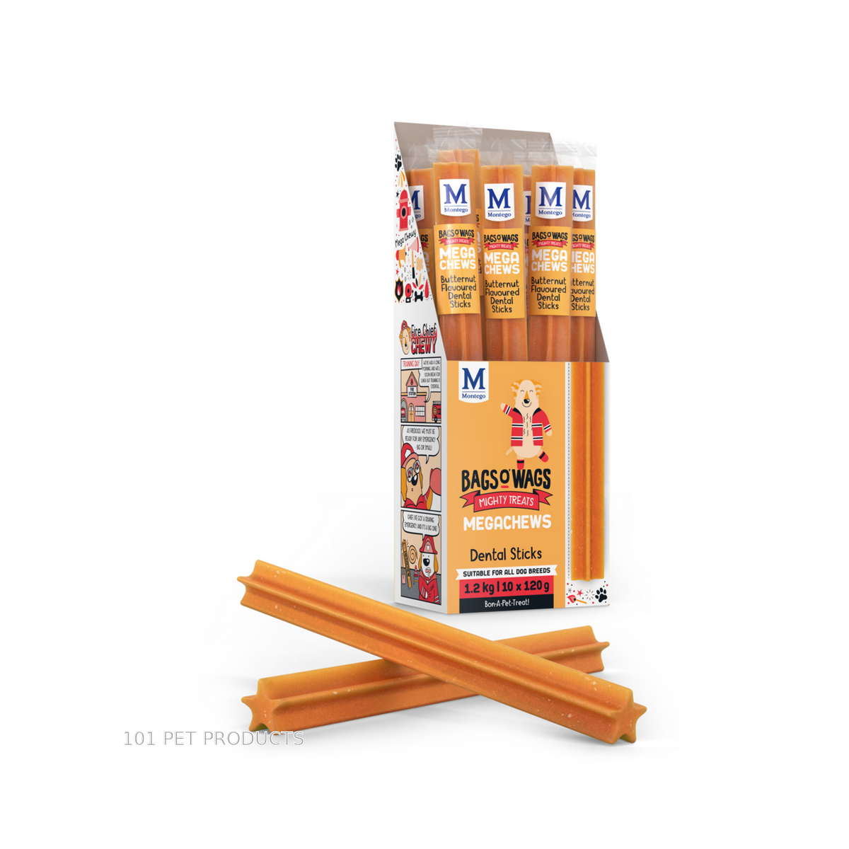 Bags O' Wags Megachews - Dental Stick