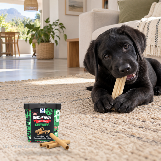 Bags O' Wags Chewies - Puppy - Dental Tubes lifestyle image