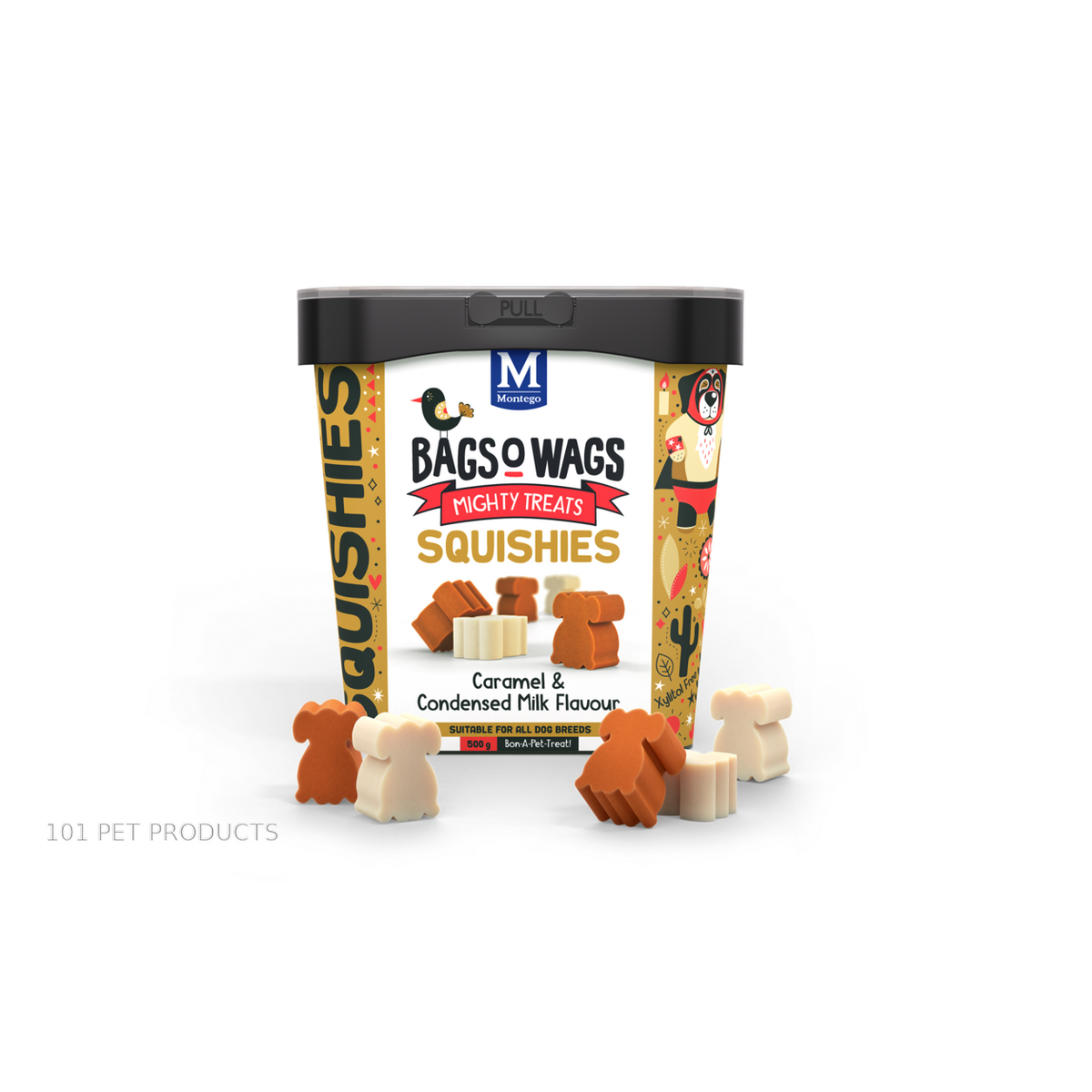 Bags O' Wags Squishies - Caramel & Condensed Milk