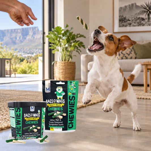 Bags O' Wags Chewies - Springbokkie Swirls lifestyle image
