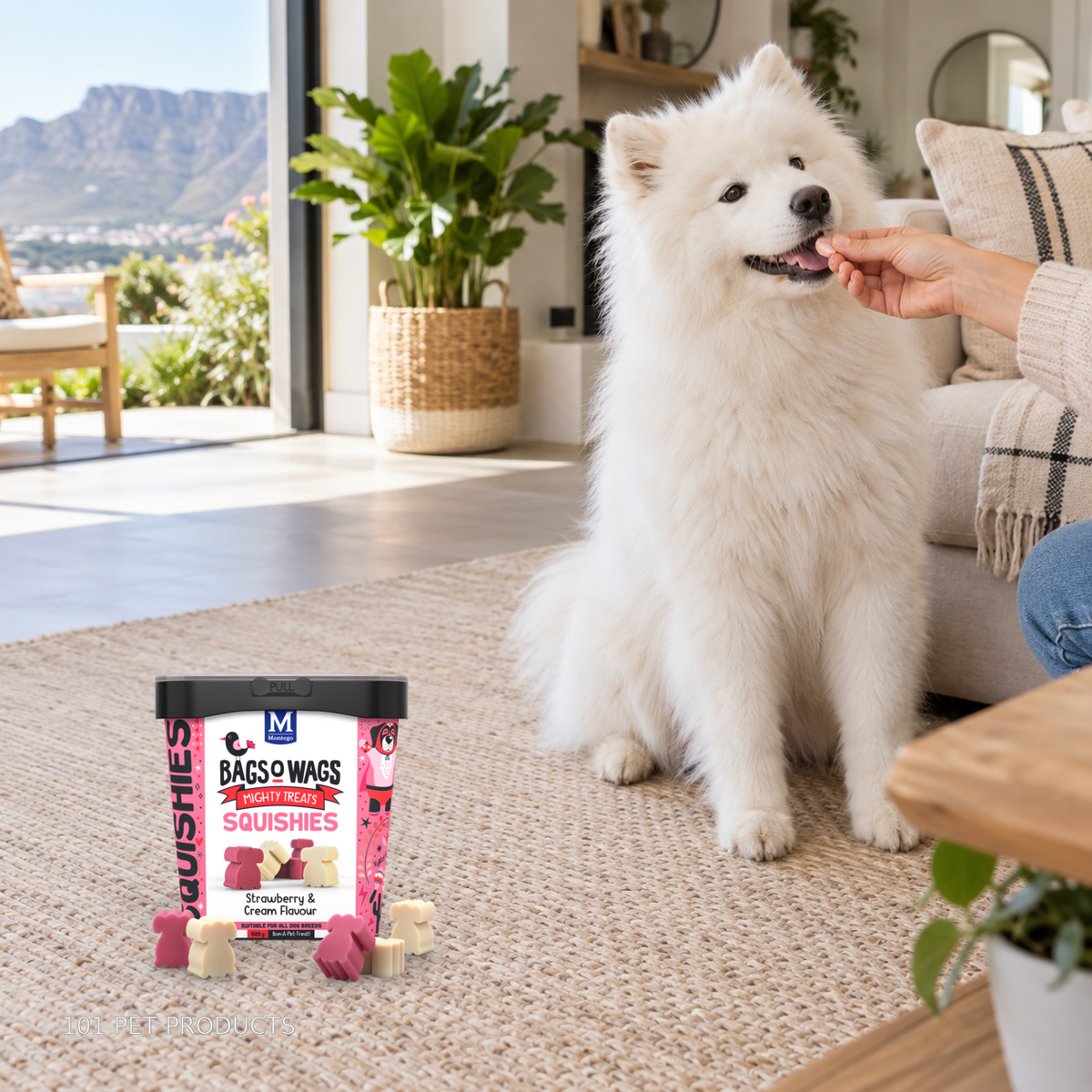 Bags O' Wags Squishies - Strawberry & Cream lifestyle image