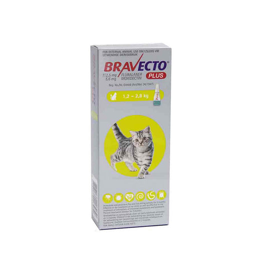 Bravecto® Plus Spot-On for Cats - Small
