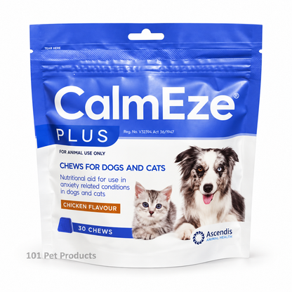 Calmeze Plus Chews for Dogs & Cats (30 Chews)