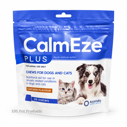 Calmeze Plus Chews for Dogs & Cats (30 Chews)