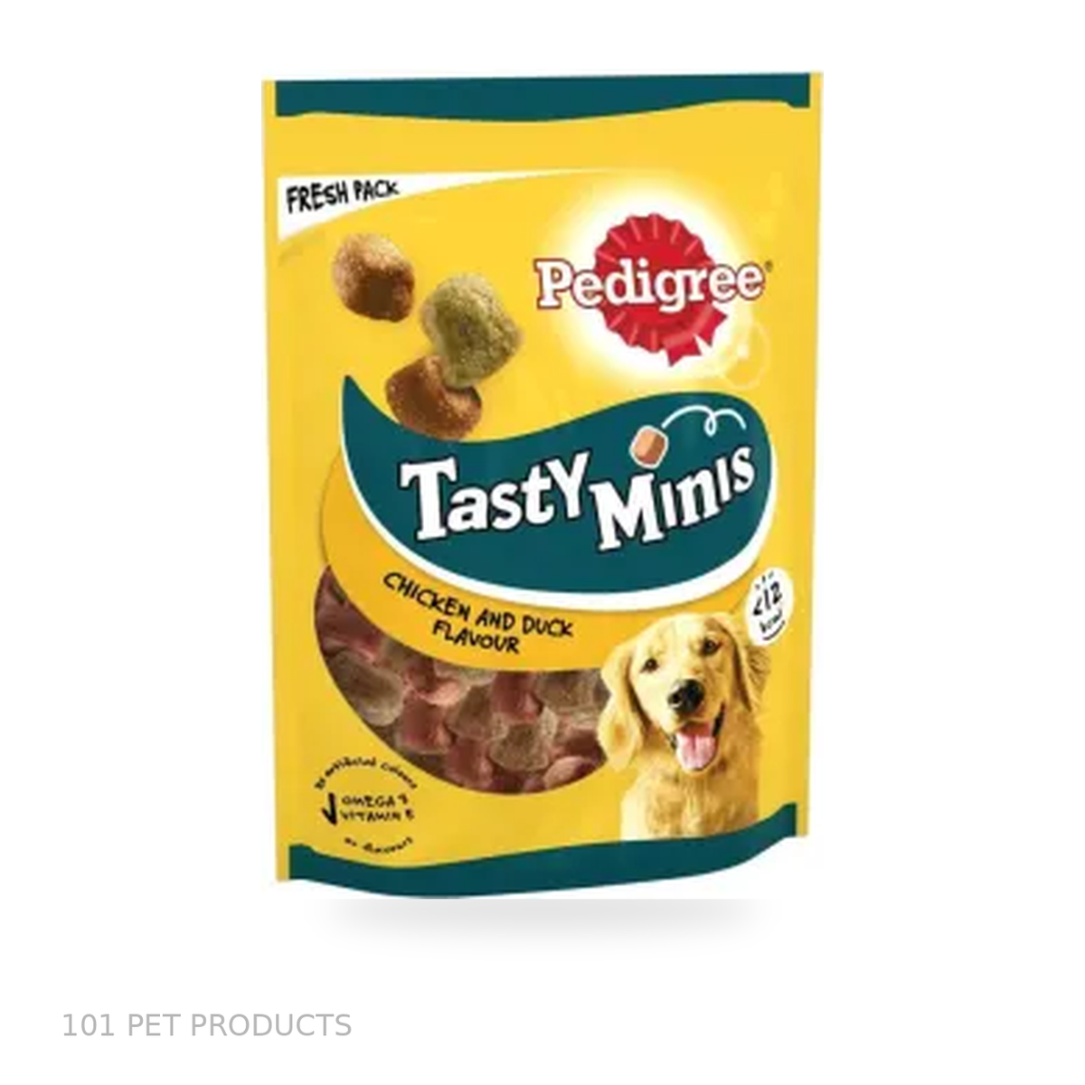 Pedigree Tasty Bites Chicken & Duck Adult Dog Treats – 130 g