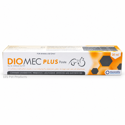 Diomec Plus Digestive Support Paste for Dogs & Cats (30 ml)