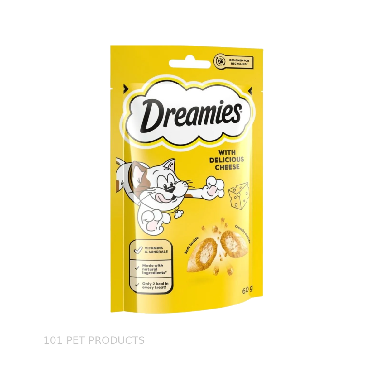 Dreamies Cheese Cat Treats – 60 g