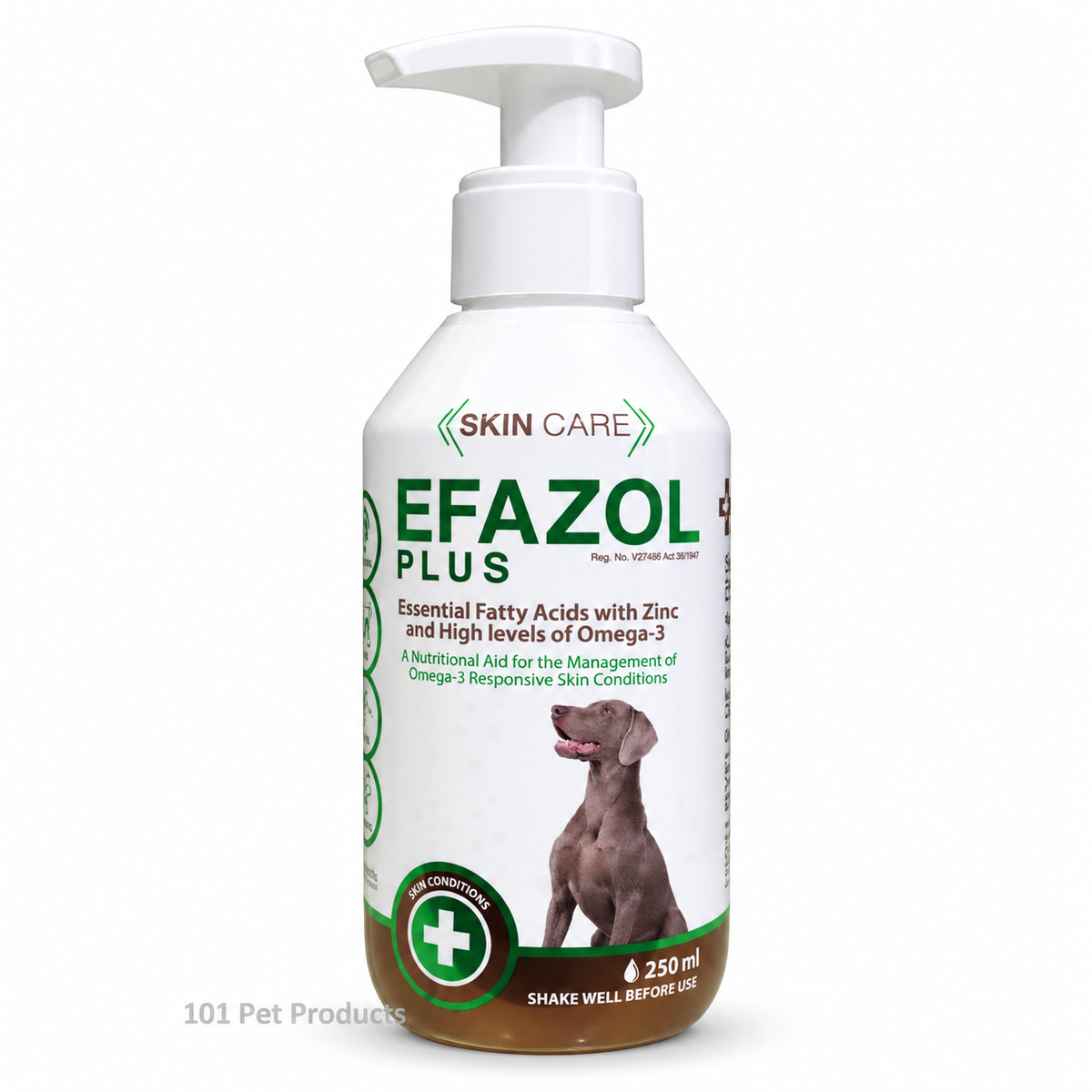 Efazol Plus Omega-3 Skin & Coat Supplement (250 ml)