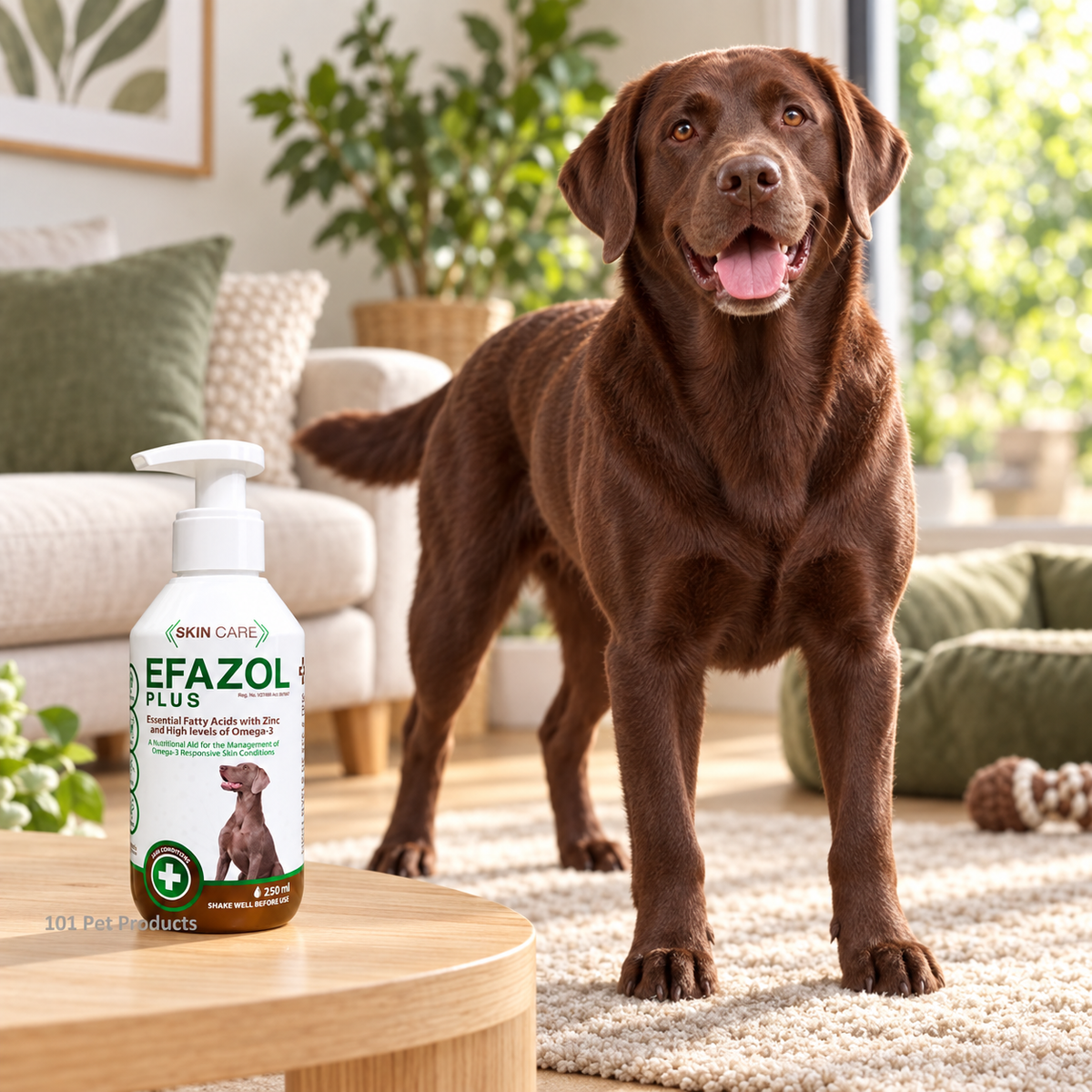 Efazol Plus Omega-3 Skin & Coat Supplement (250 ml)