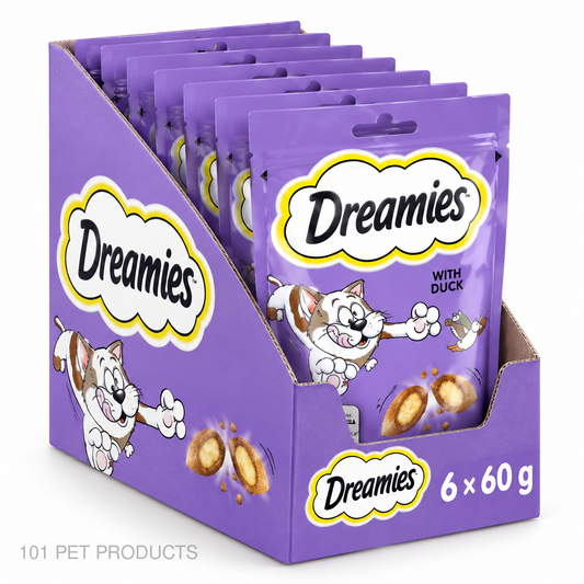 Dreamies Cat Treats – Duck Box