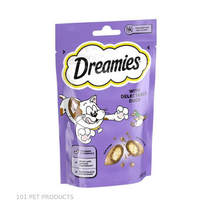 Dreamies Cat Treats – Duck Single