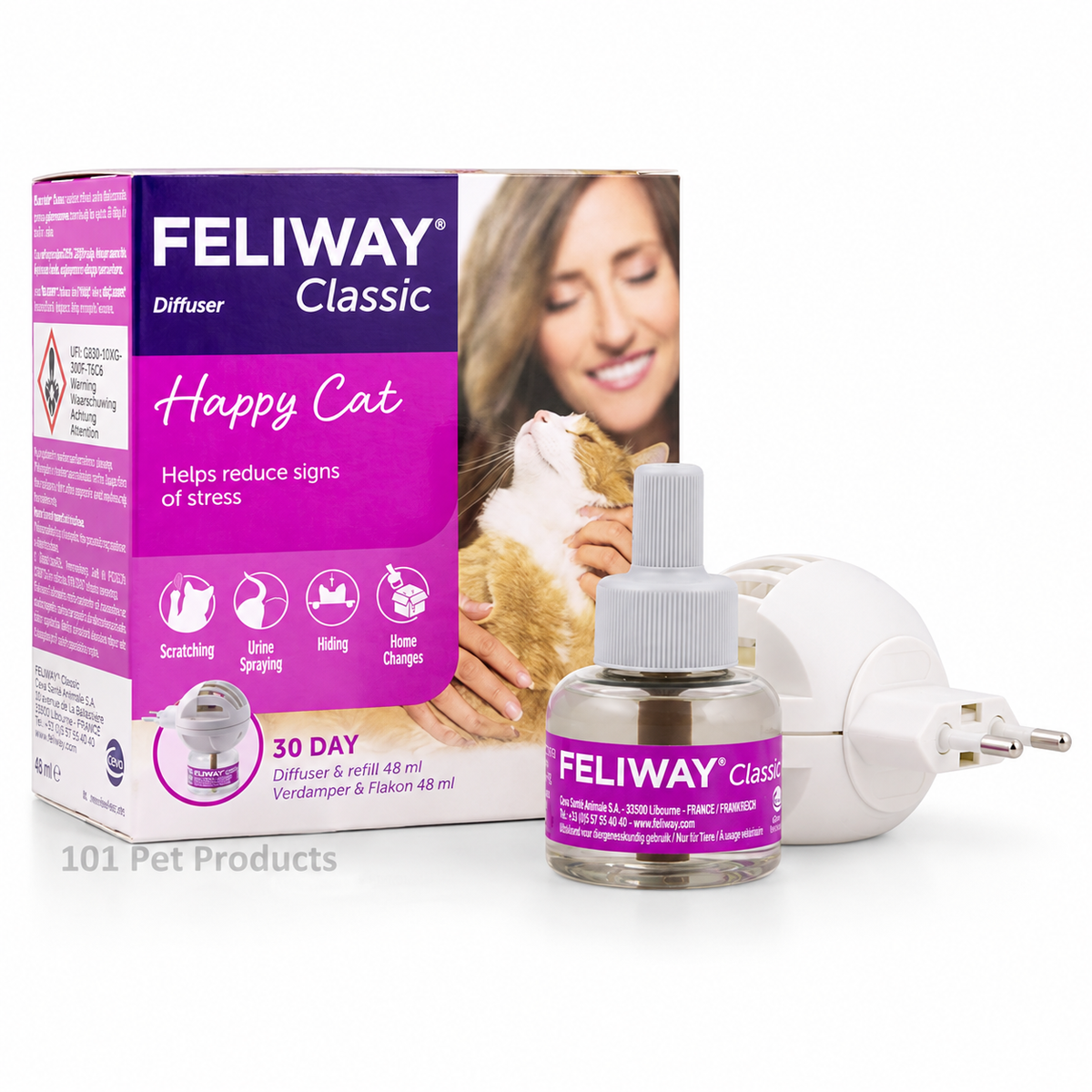 Feliway Classic Diffuser with Refill (48 ml)