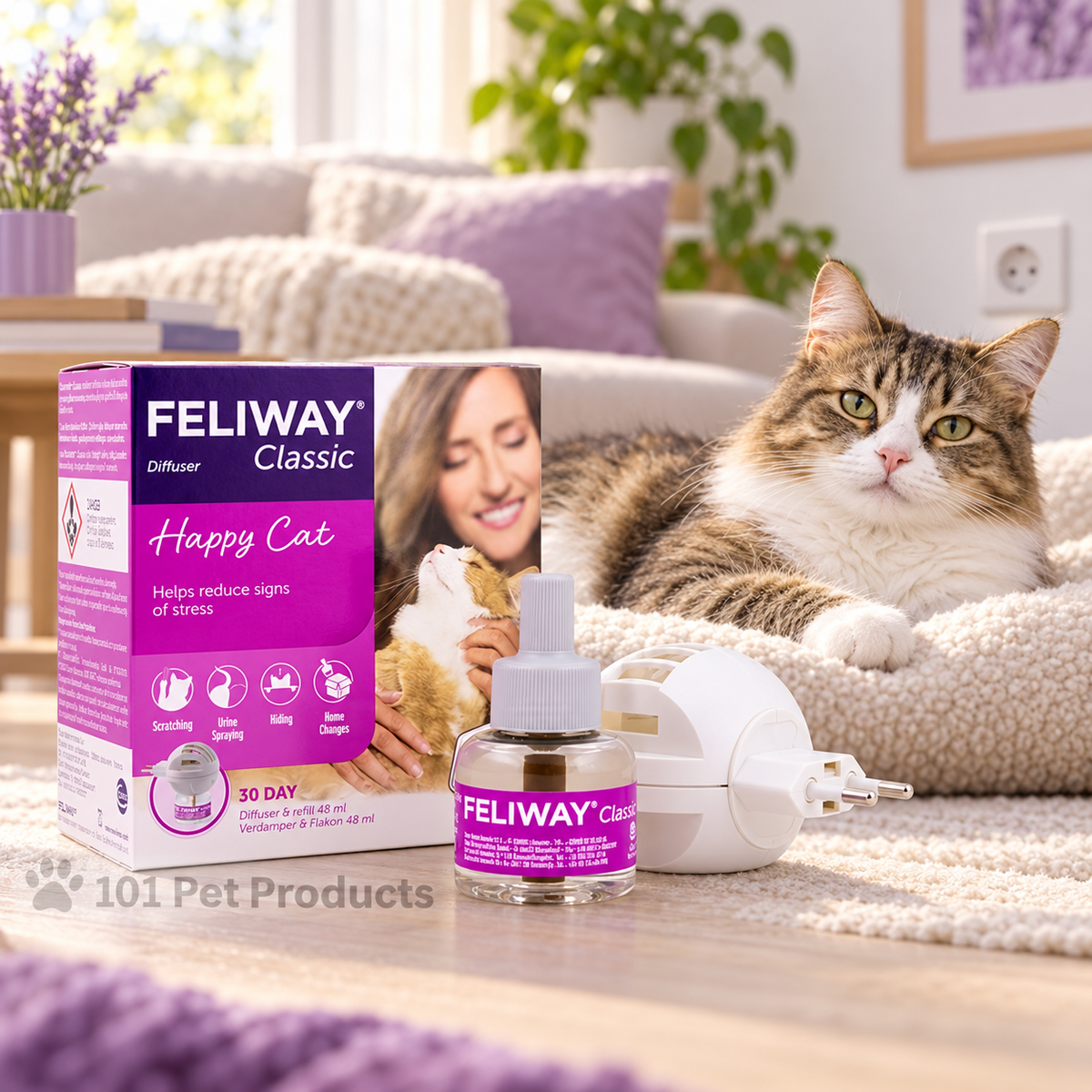 Feliway Classic Diffuser with Refill (48 ml)
