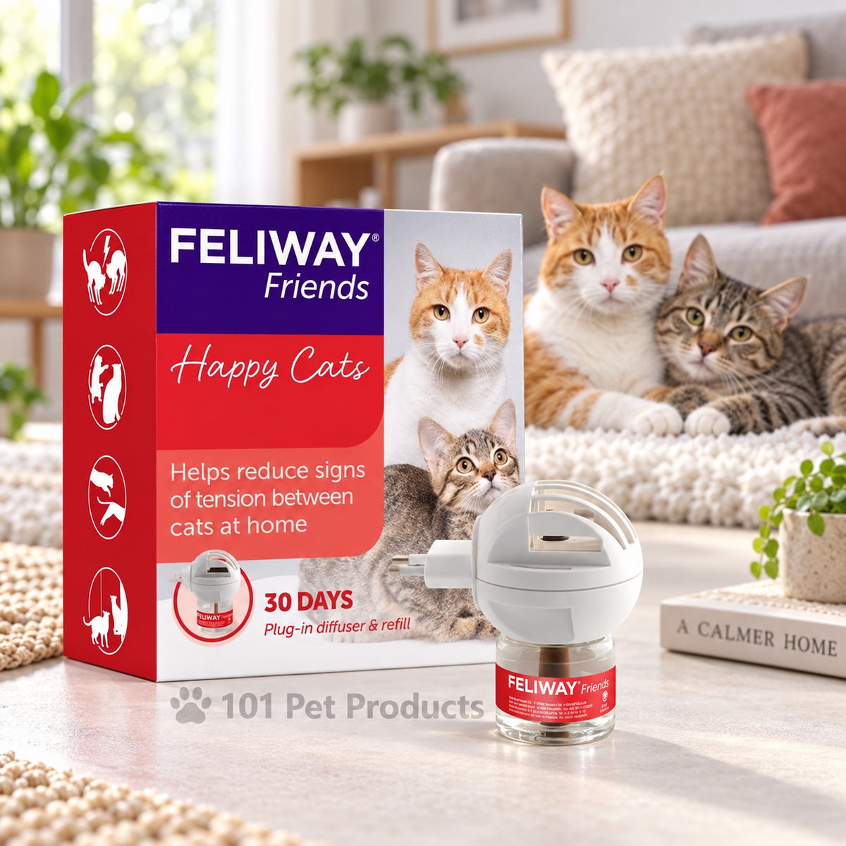 Feliway Friends Diffuser with Refill (48 ml)