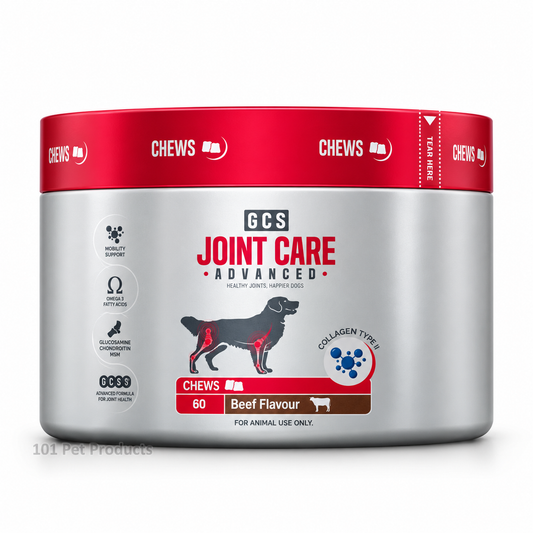 GCS Advanced Joint Care Chews for Dogs – Beef Flavour (60 Chews)