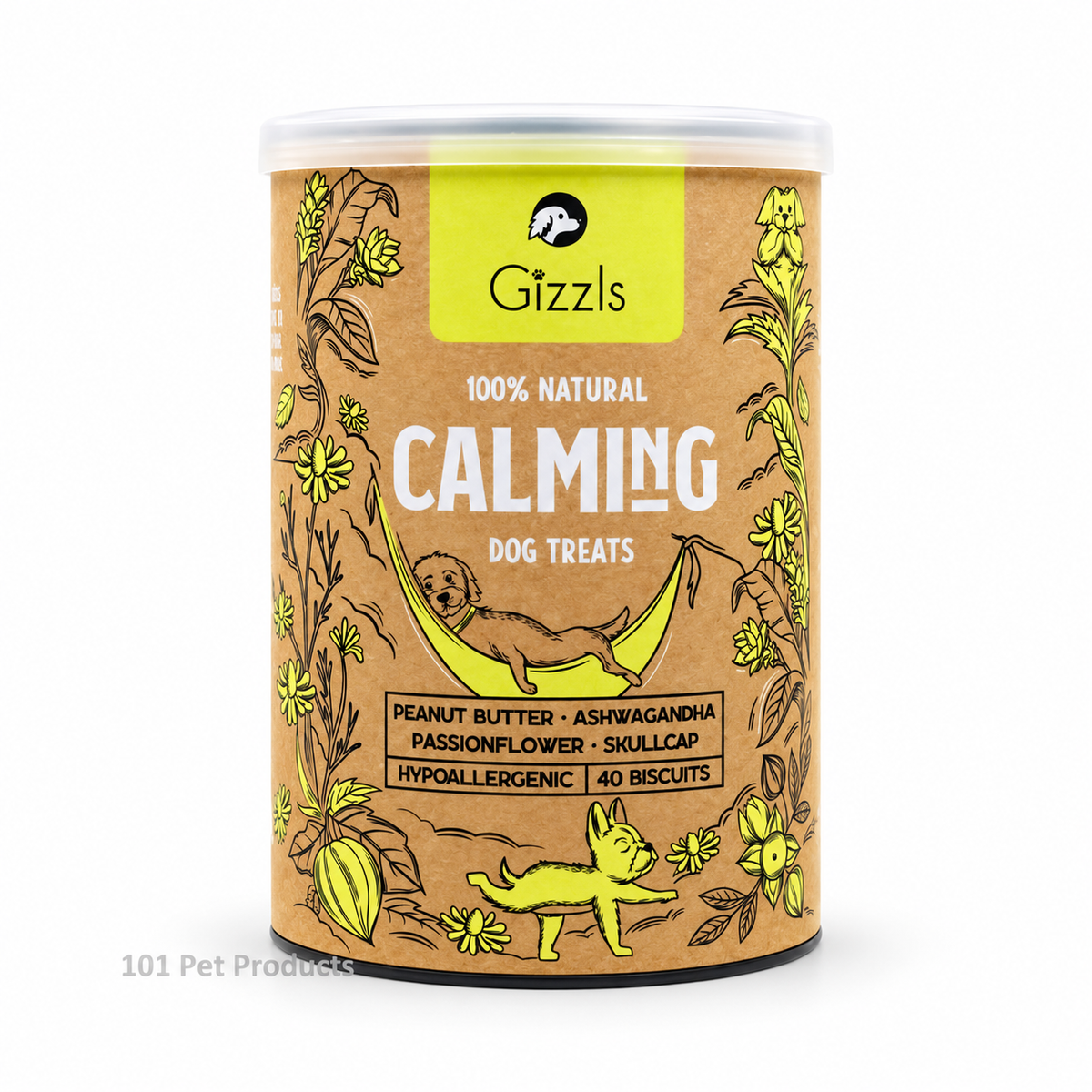Gizzls Calming Dog Biscuits (200 g)