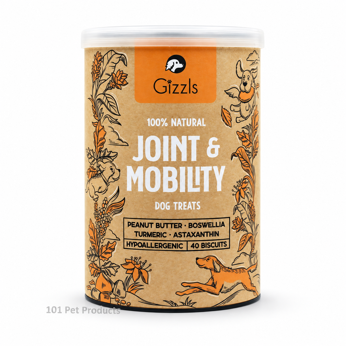 Gizzls Joint & Mobility Dog Biscuits (180 g)