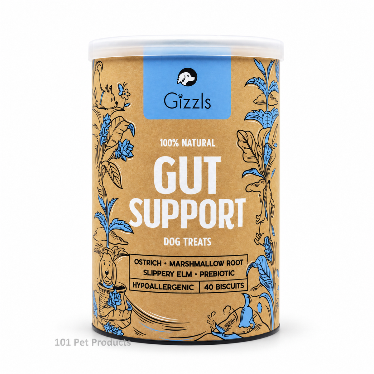 Gizzls Gut Support Dog Biscuits (180 g)