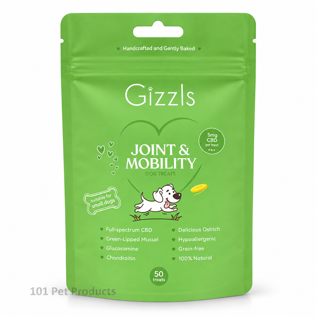 Gizzls Joint & Mobility CBD Treats 50 g Small Dog