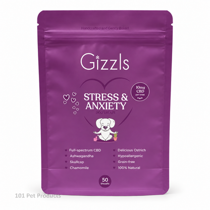 Gizzls Stress & Anxiety CBD Treats 150 g Large Dog