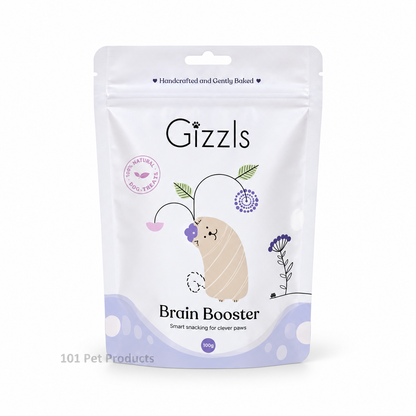 Gizzls Brain Booster Dog Treats (200 g)