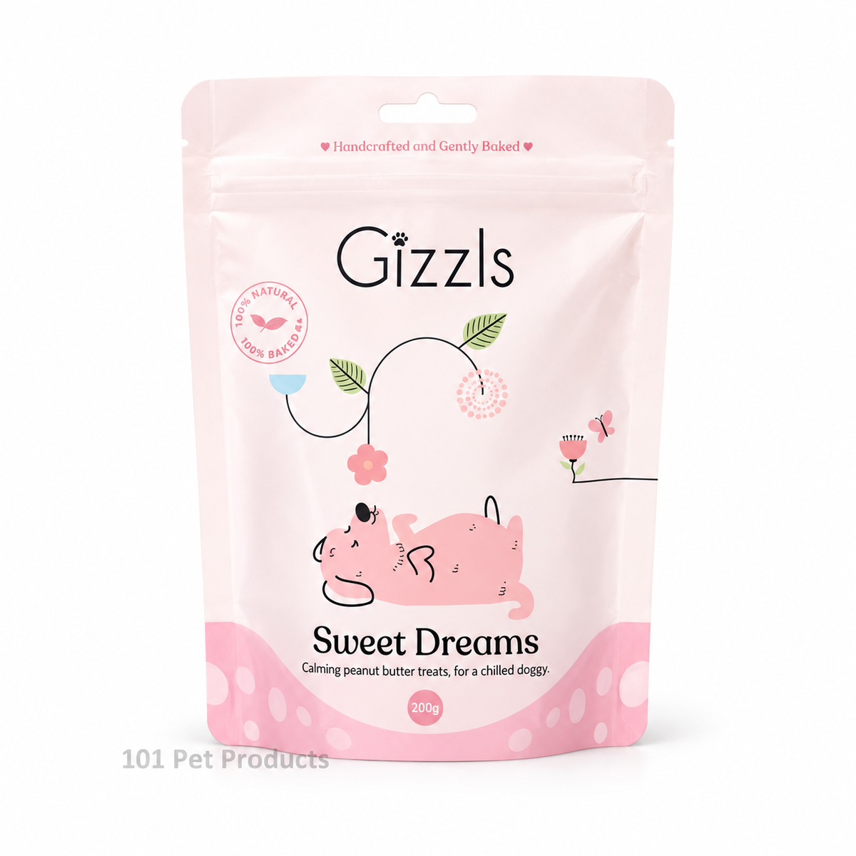 Gizzls Sweet Dreams Dog Treats (200 g)