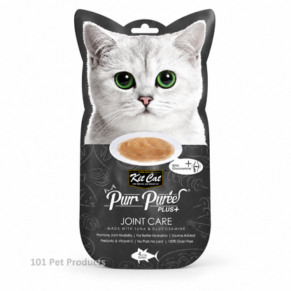 Kit Cat PurrPuree Joint Care Tuna Treats (4 × 15 g)