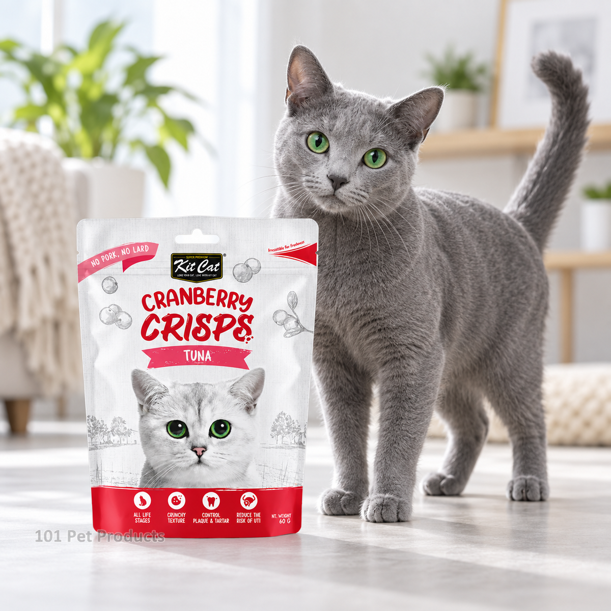 Kit Cat Cranberry Crisps Tuna (60 g) lifestyle image