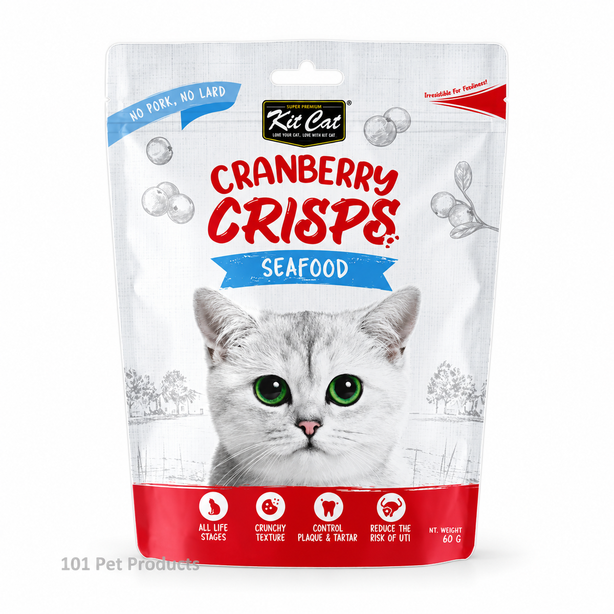 Kit Cat Cranberry Crisps Seafood (60 g)