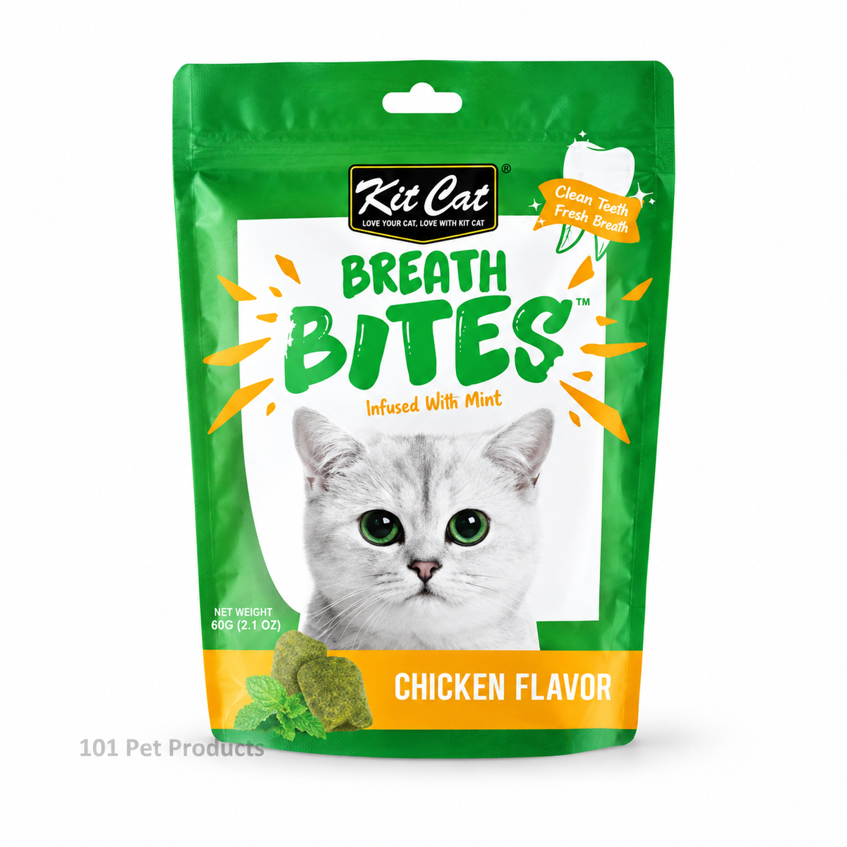 Kit Cat Dentalbreathbites Chicken (60 g)