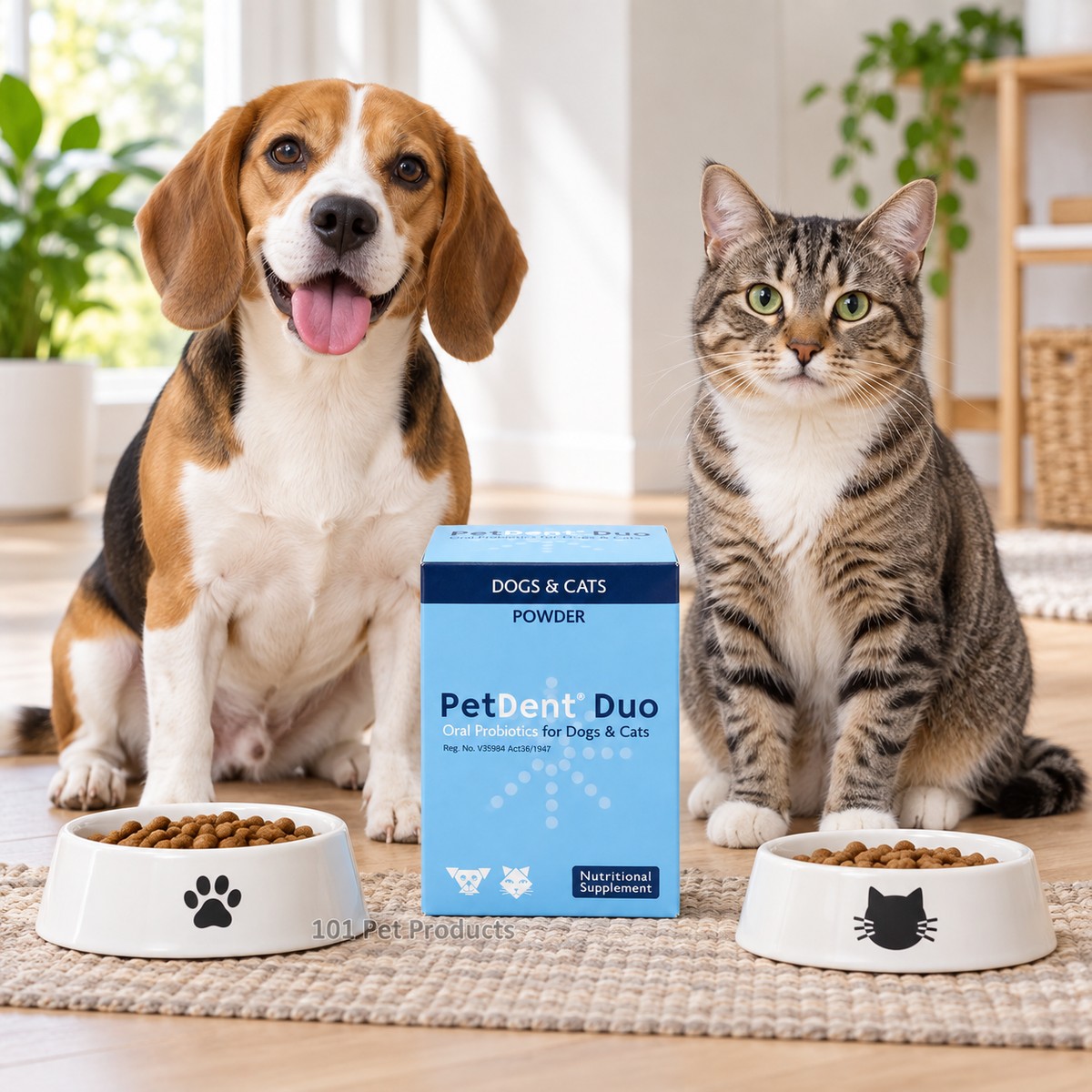PetDent Duo Oral Care Sachets (30 Sachets)