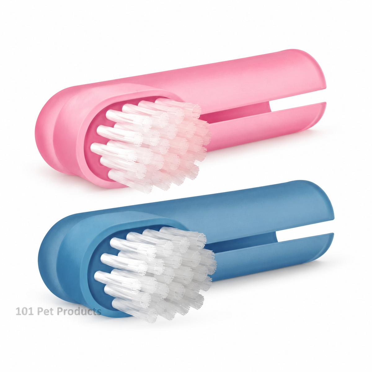 PetDent Finger Brush – Blue