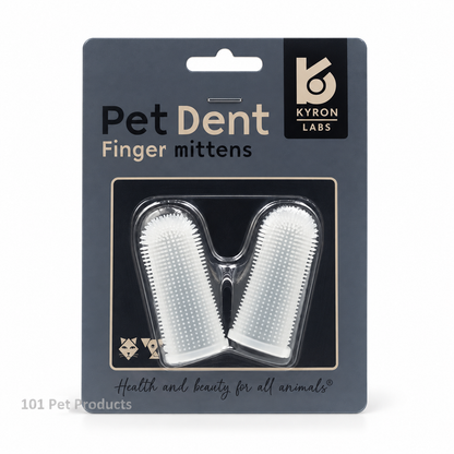 PetDent Silicone Finger Mittens (2 Mittens)