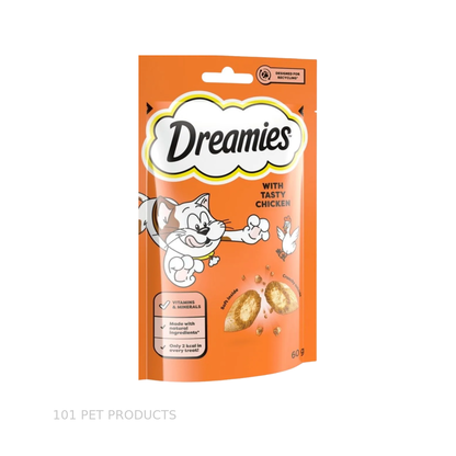 Dreamies Chicken Cat Treats – 60 g