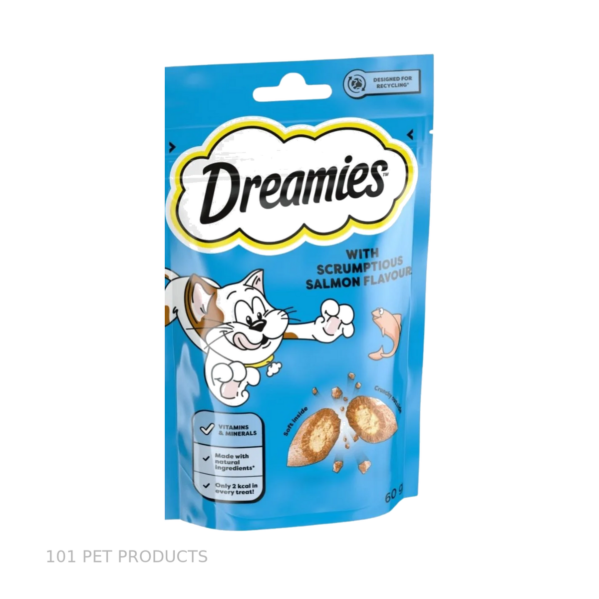 Dreamies Salmon Cat Treats – 60 g